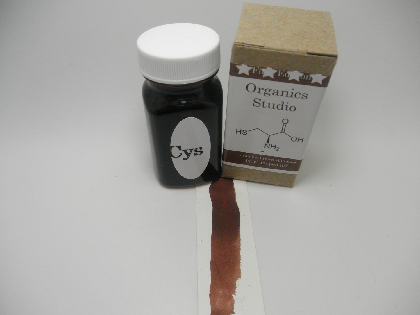 Organics Studio Shimmer Cysteine Brown Fountain Pen Ink