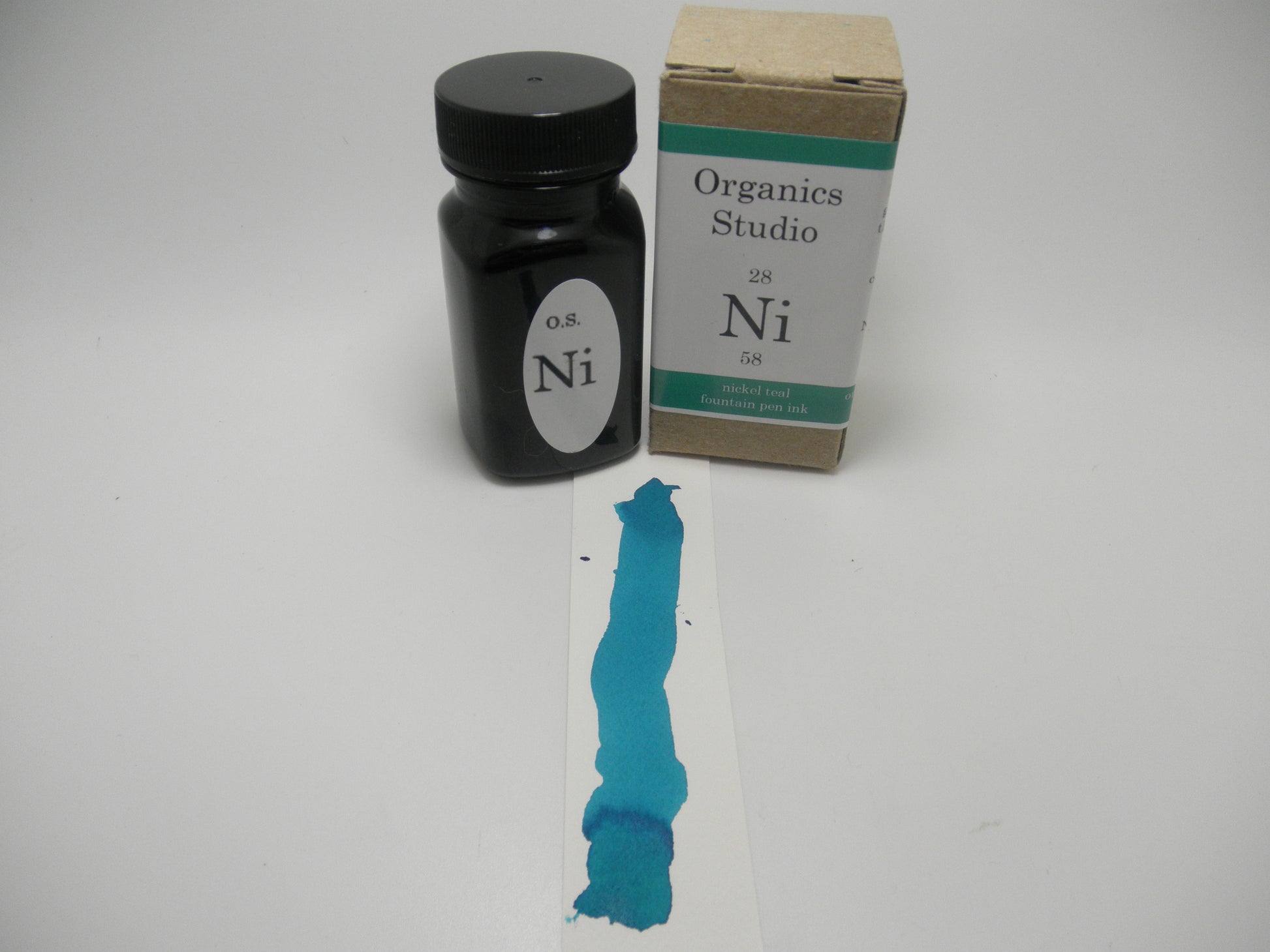 Organics Studio Elements Nickel Teal Fountain Pen Ink