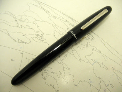 Esterbrook Estie Fountain Pen Oversized Ebony Chrome Trim