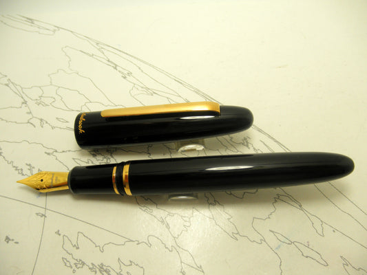 Esterbrook Estie Fountain Pen Black Gold Trim