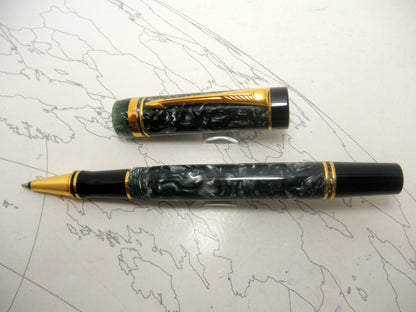 Parker Duofold Green Roller Ball