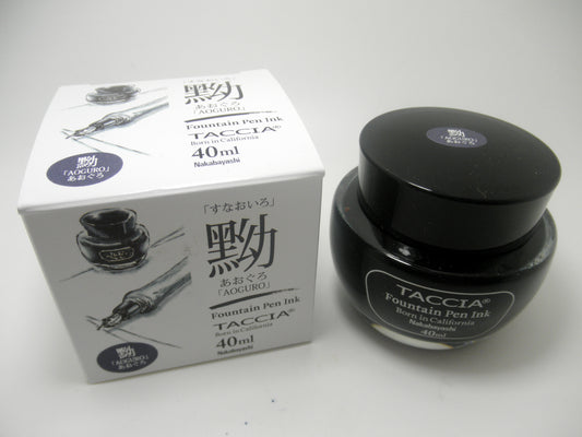 Taccia Bottled Ink Aoguro (Blue-Black)