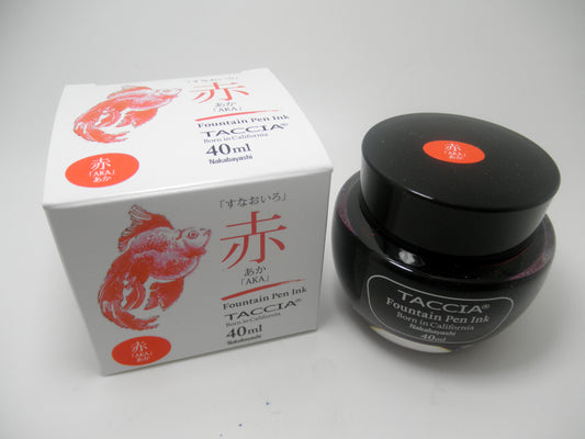 Taccia Bottled Ink Aka (Red)