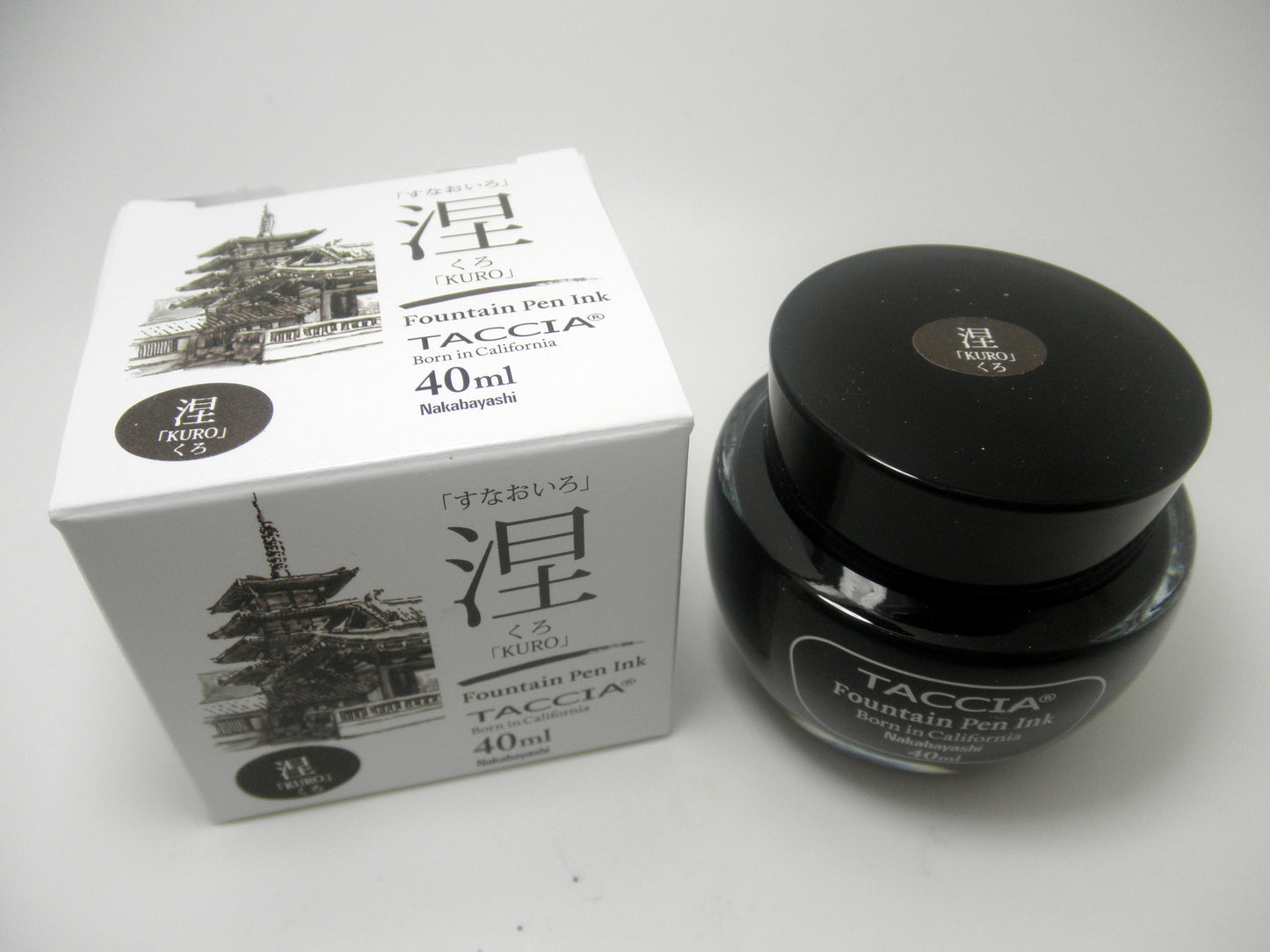 Taccia Bottled Ink Kuro (Black)