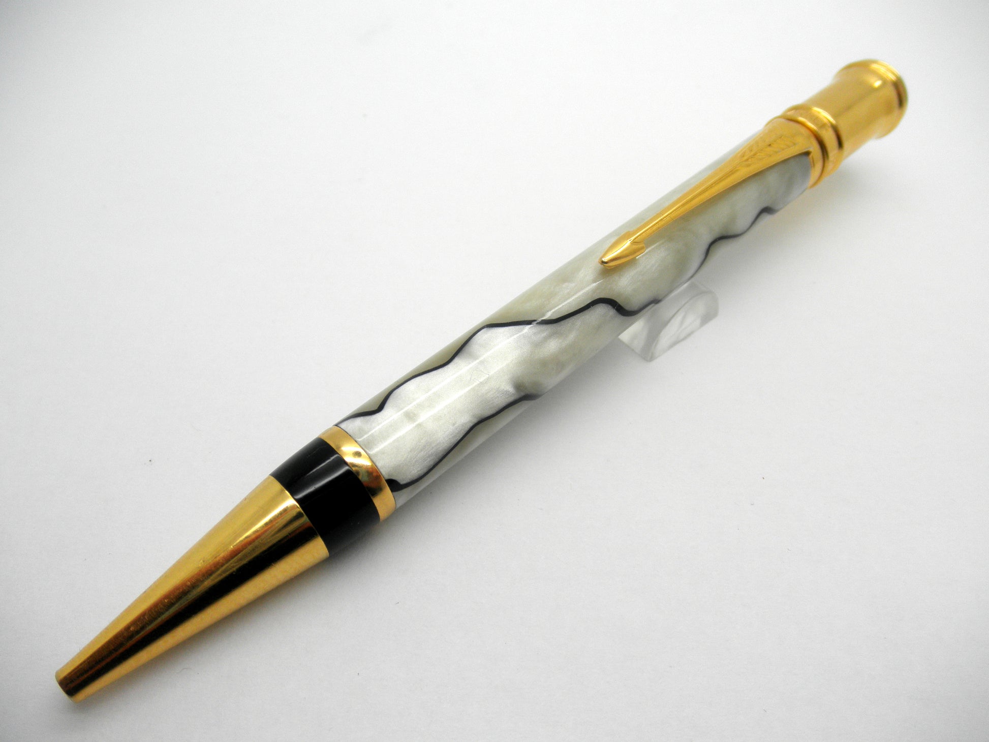 Parker Duofold Pearl and Black Ballpoint