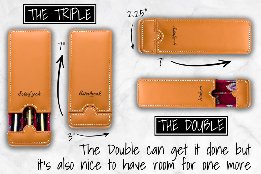 Esterbrook Nook Double Pen Case