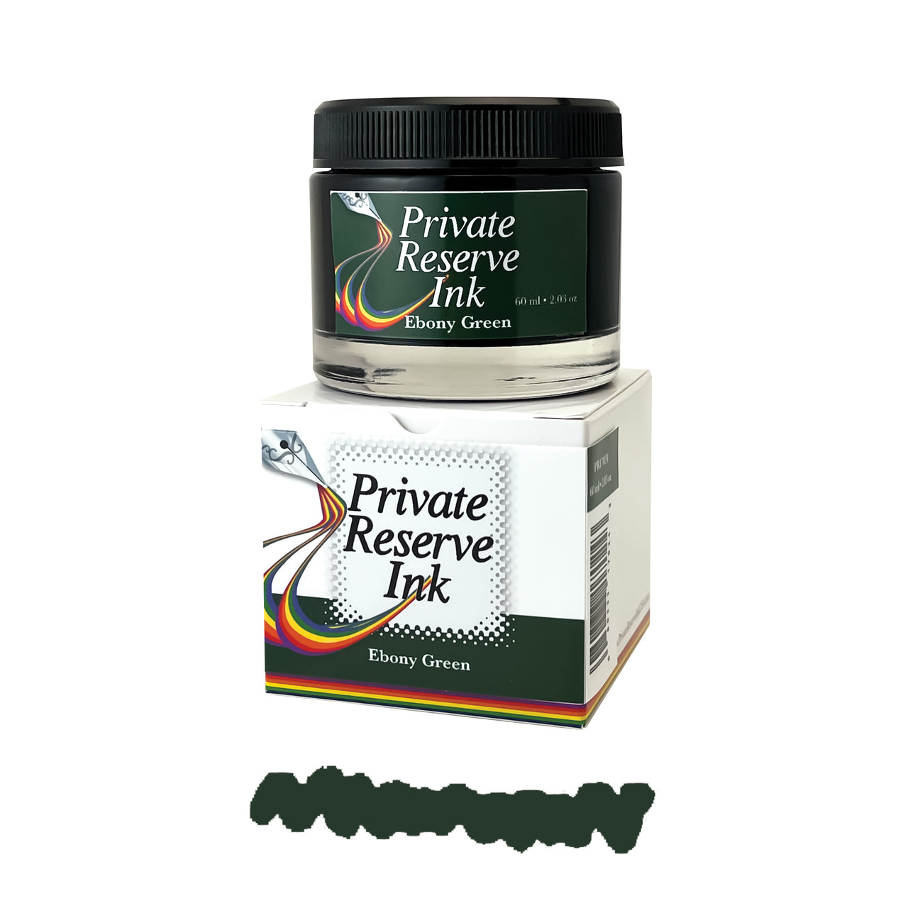 Private Reserve Bottled Ink Ebony Green