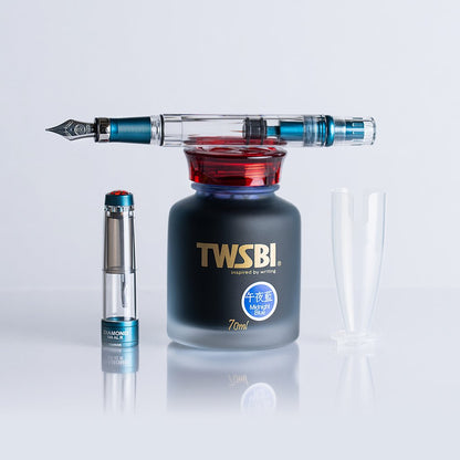 TWSBI Diamond 580ALR Prussian Blue Fountain Pen