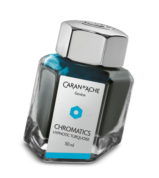 Caran d'Ache Chromatics Bottled Ink Hypnotic Turquoise