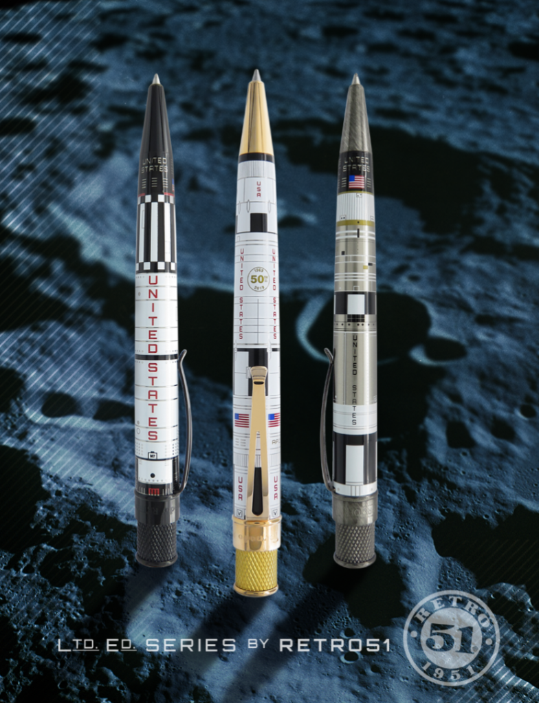 Retro 51 Space Race Rollerball 3 Pen Box Set