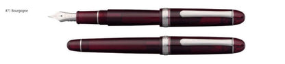 Platinum #3776 Century Bourgogne With Rhodium Trim Fountain Pen
