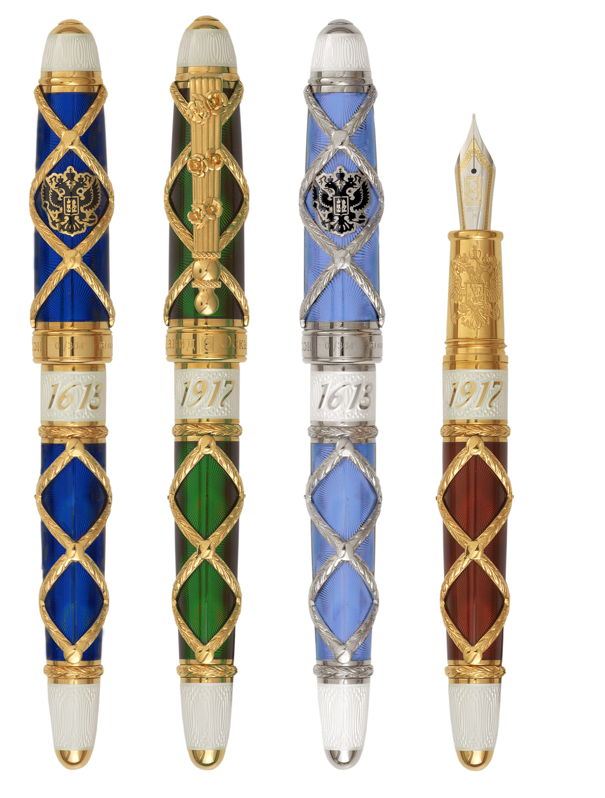 David Oscarson Russian Imperial Red Fountain Pen