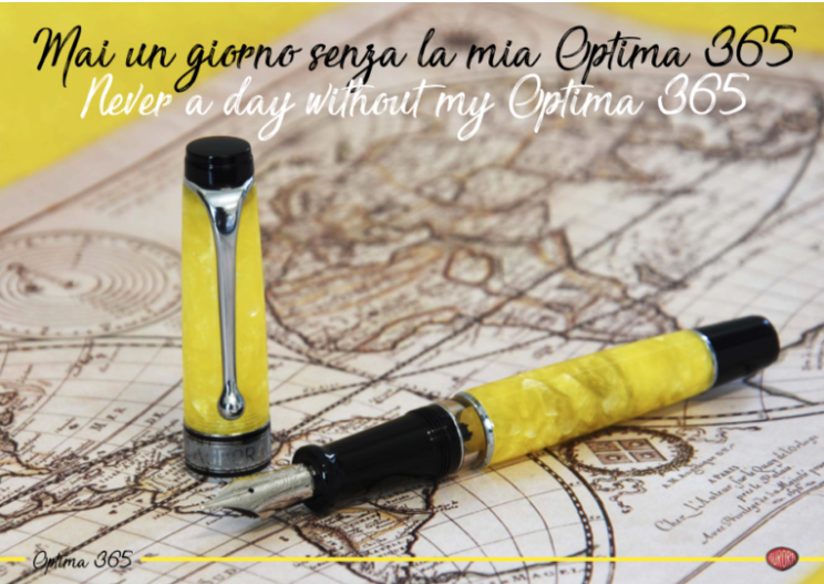 Aurora Optima 365 Gialla Fountain Pen