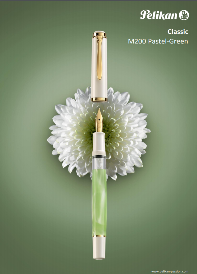 Pelikan Classic M200 Pastel-Green Fountain Pen