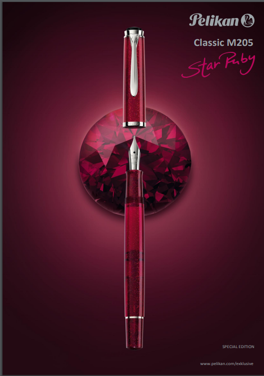 Pelikan Classic M205 Star Ruby Special Edition Fountain Pen