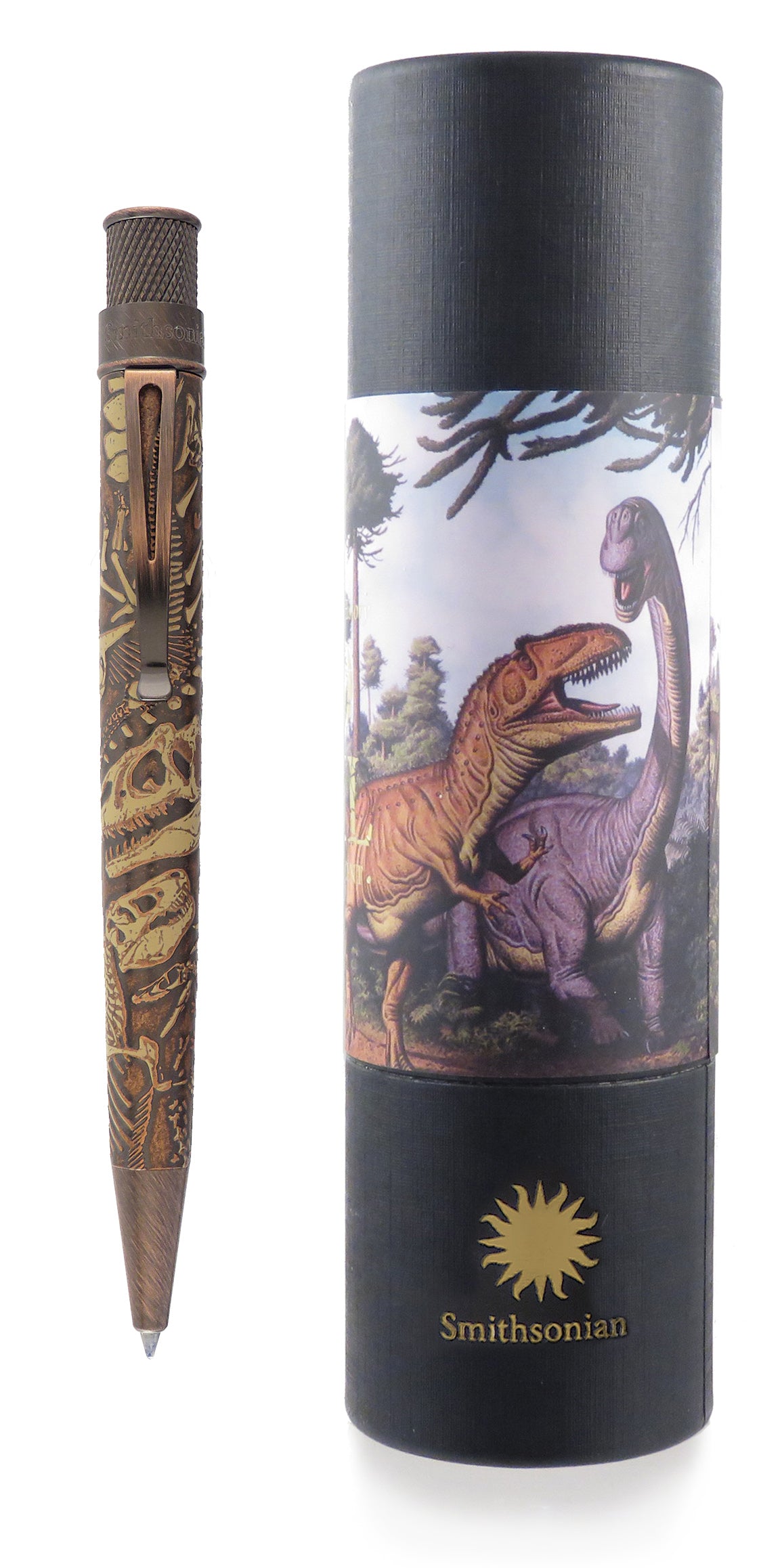 Retro 51 Tornado Smithsonian Dino Fossil Retractable Rollerball 