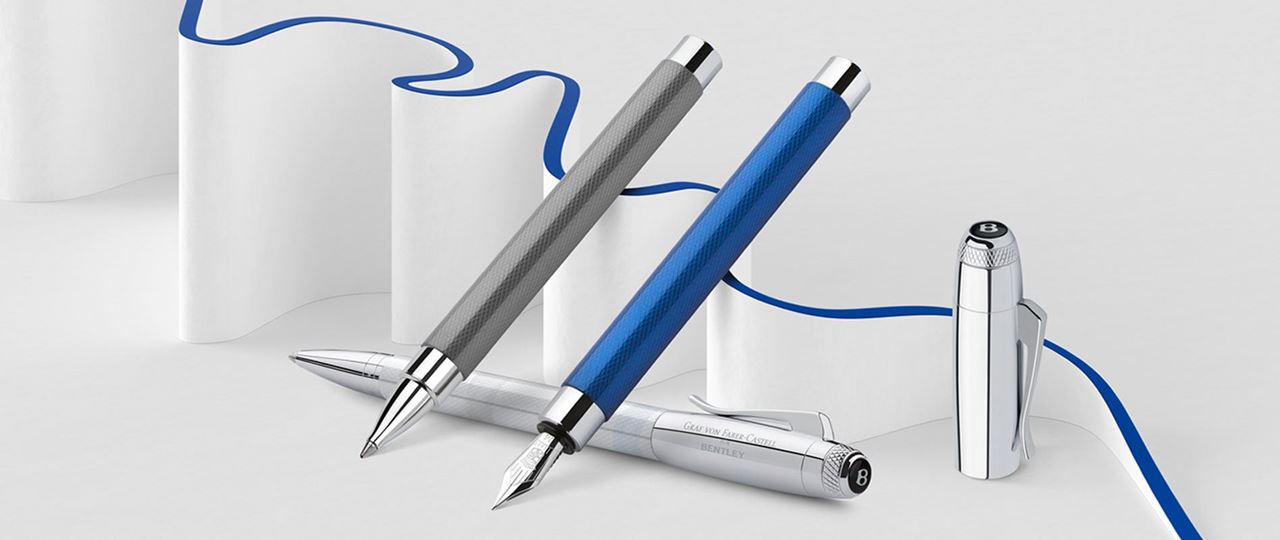 Graf von Faber Castell for Bentley White Satin Fountain Pen