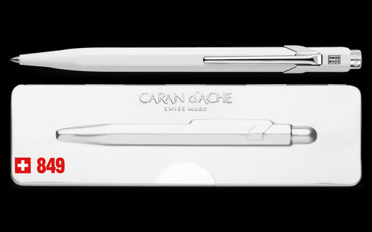 Caran d'Ache 849 Ballpoint Pen White