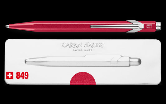 Caran d'Ache 849 Ballpoint Pen Red