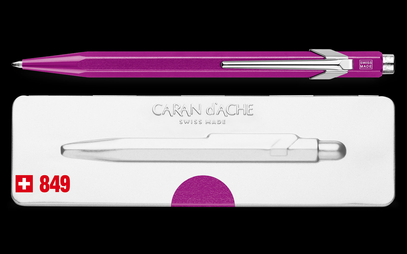 Caran d'Ache 849 Ballpoint Pen Purple