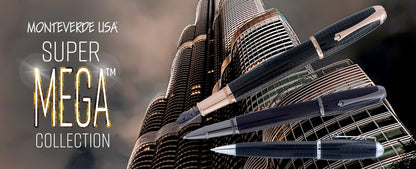 Monteverde Super Mega Carbon Fiber Chrome Rollerball