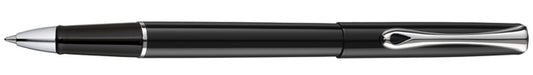 Diplomat Traveller Black Lacquer Rollerball