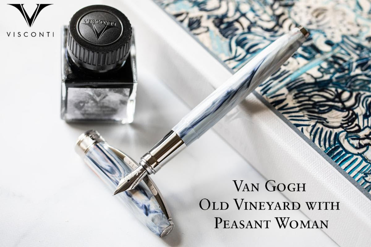 Visconti Van Gogh Old Vineyard With Peasant Woman Fountain Pen