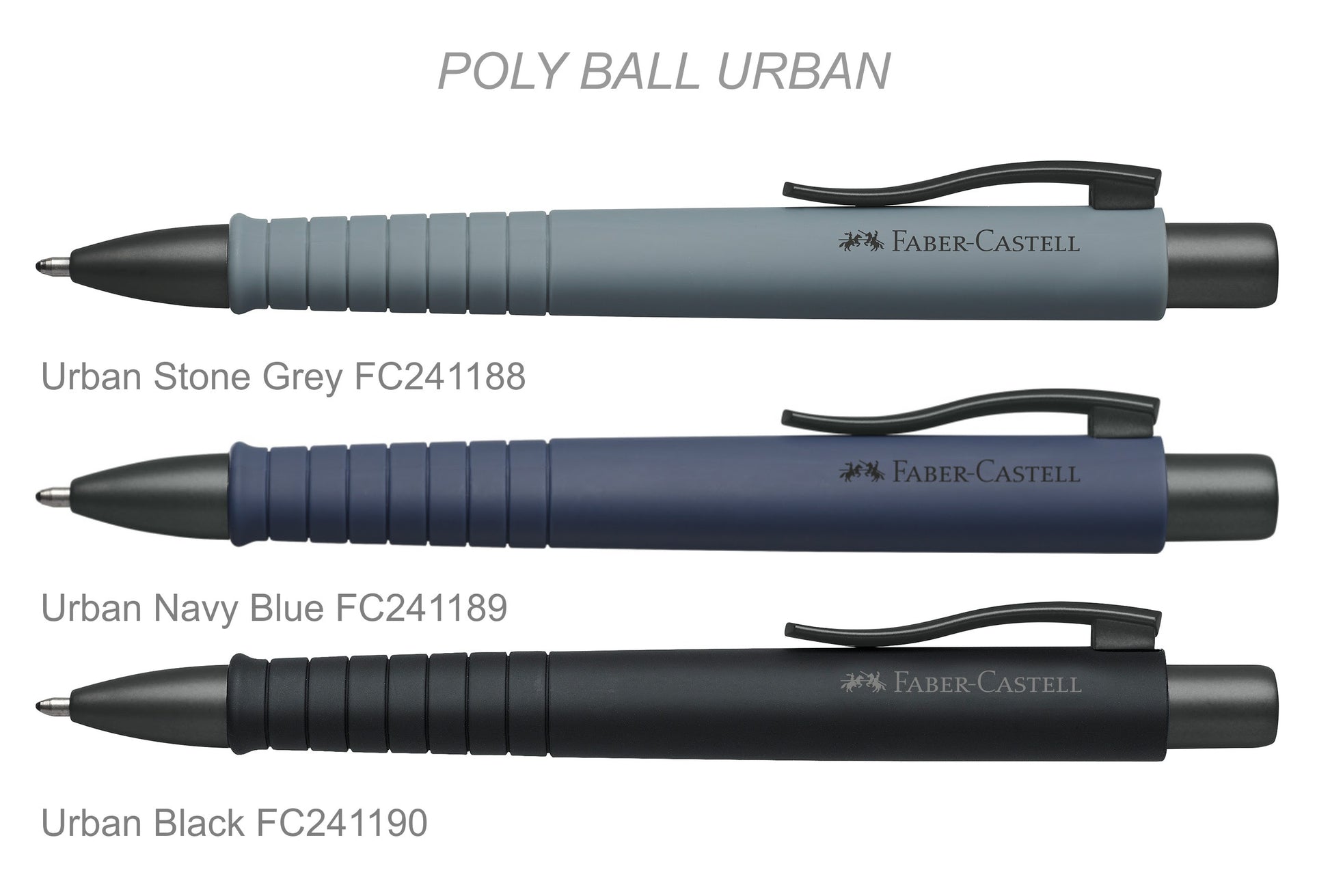 Faber-Castell Poly Ball Urban Navy Blue Ballpoint