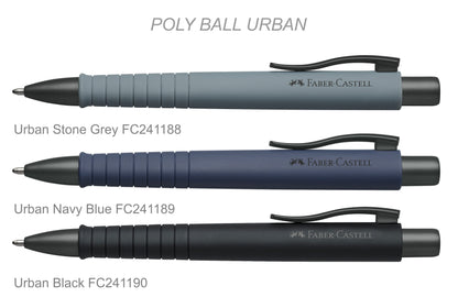 Faber-Castell Poly Ball Urban Stone Grey Ballpoint