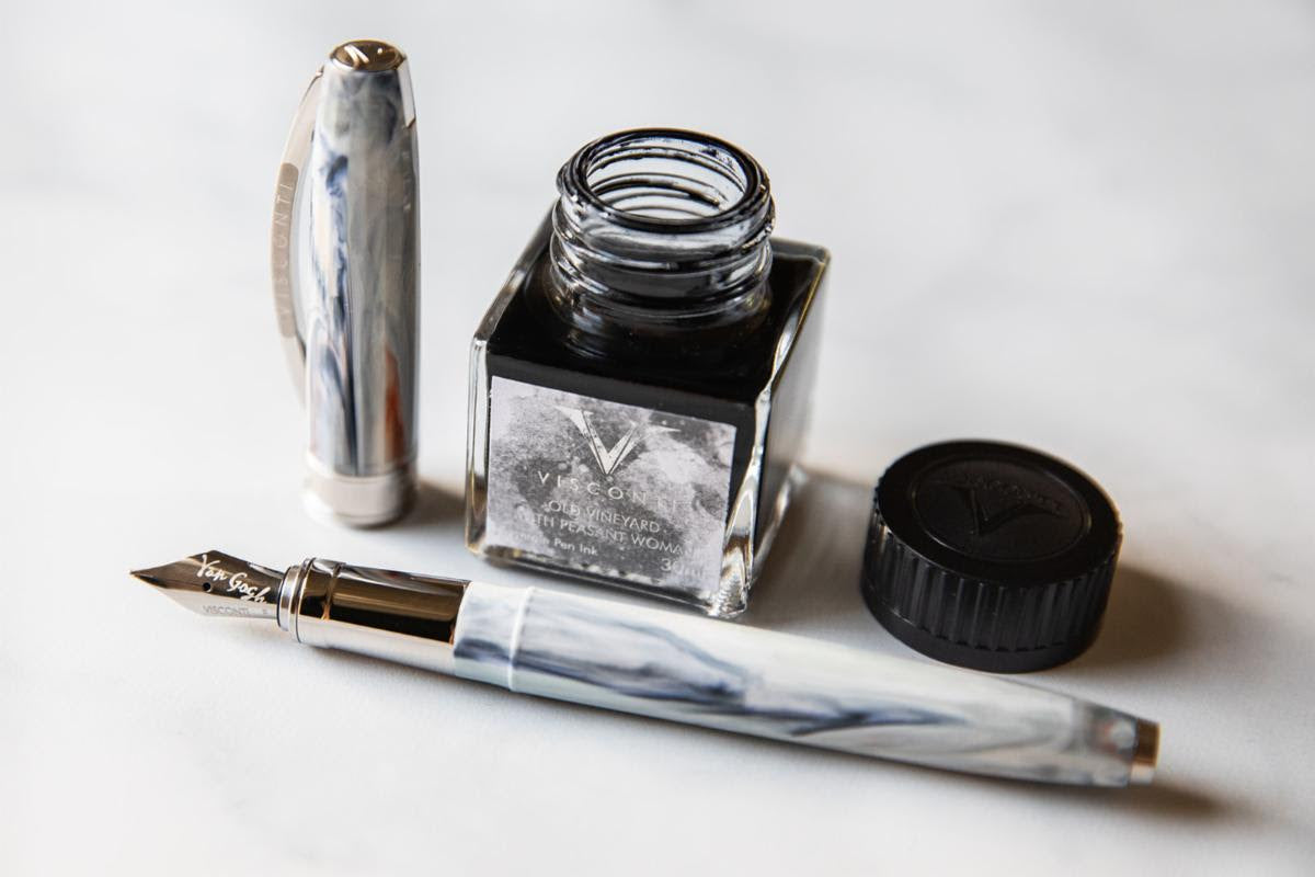 Visconti Van Gogh Old Vineyard With Peasant Woman Fountain Pen