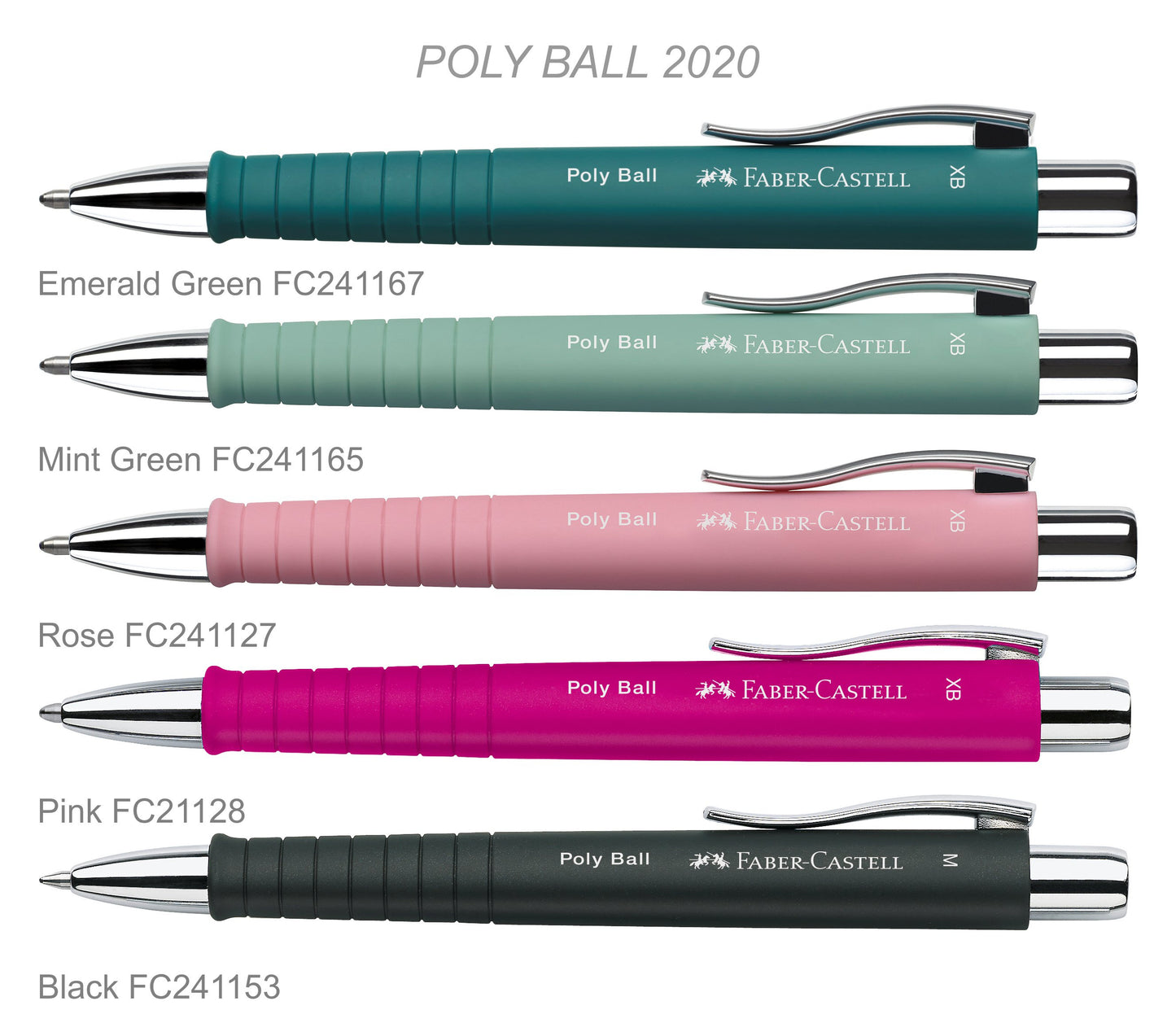 Faber-Castell Poly Ball Mint Green Ballpoint