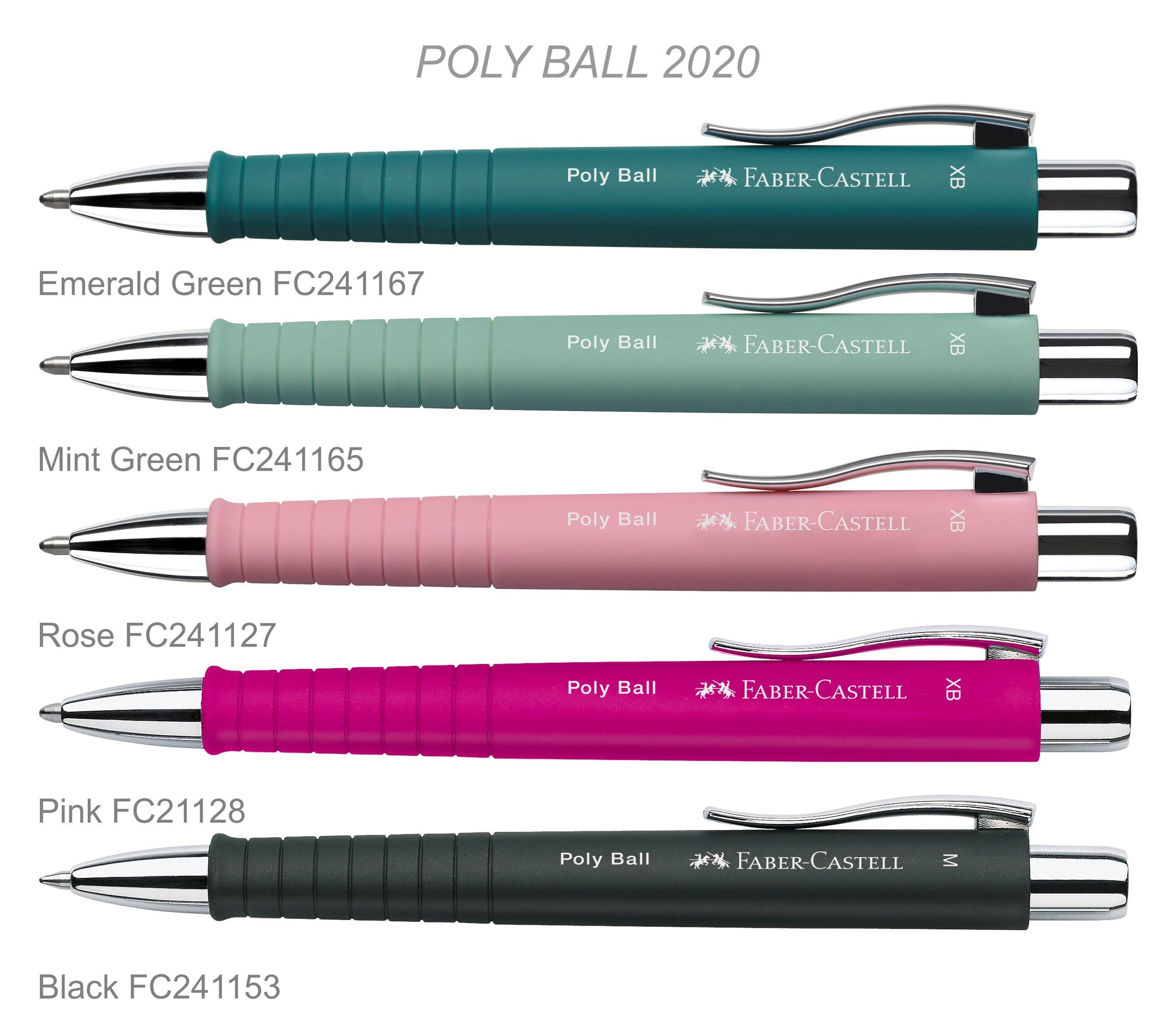 Faber-Castell Poly Ball Mint Green Ballpoint