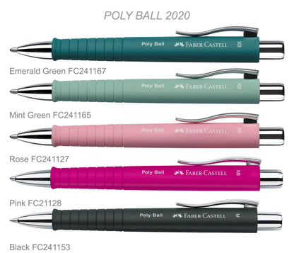 Faber-Castell Poly Ball Mint Green Ballpoint