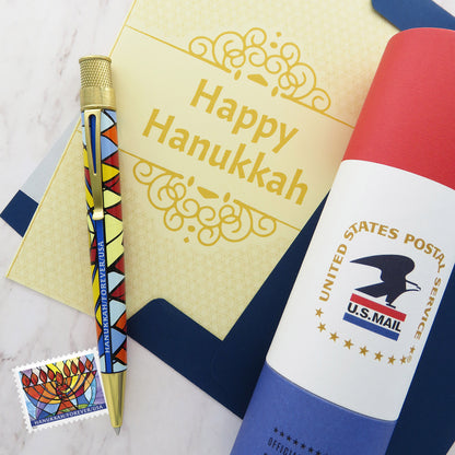 Retro 51 Tornado USPS Hanukkah 2022 Limited Edition Rollerball