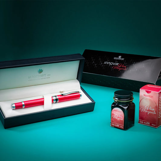 Monteverde Innova Viva Magenta Fountain Pen