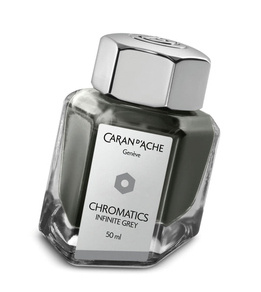 Caran d'Ache Chromatics Bottled Ink Infinite Grey