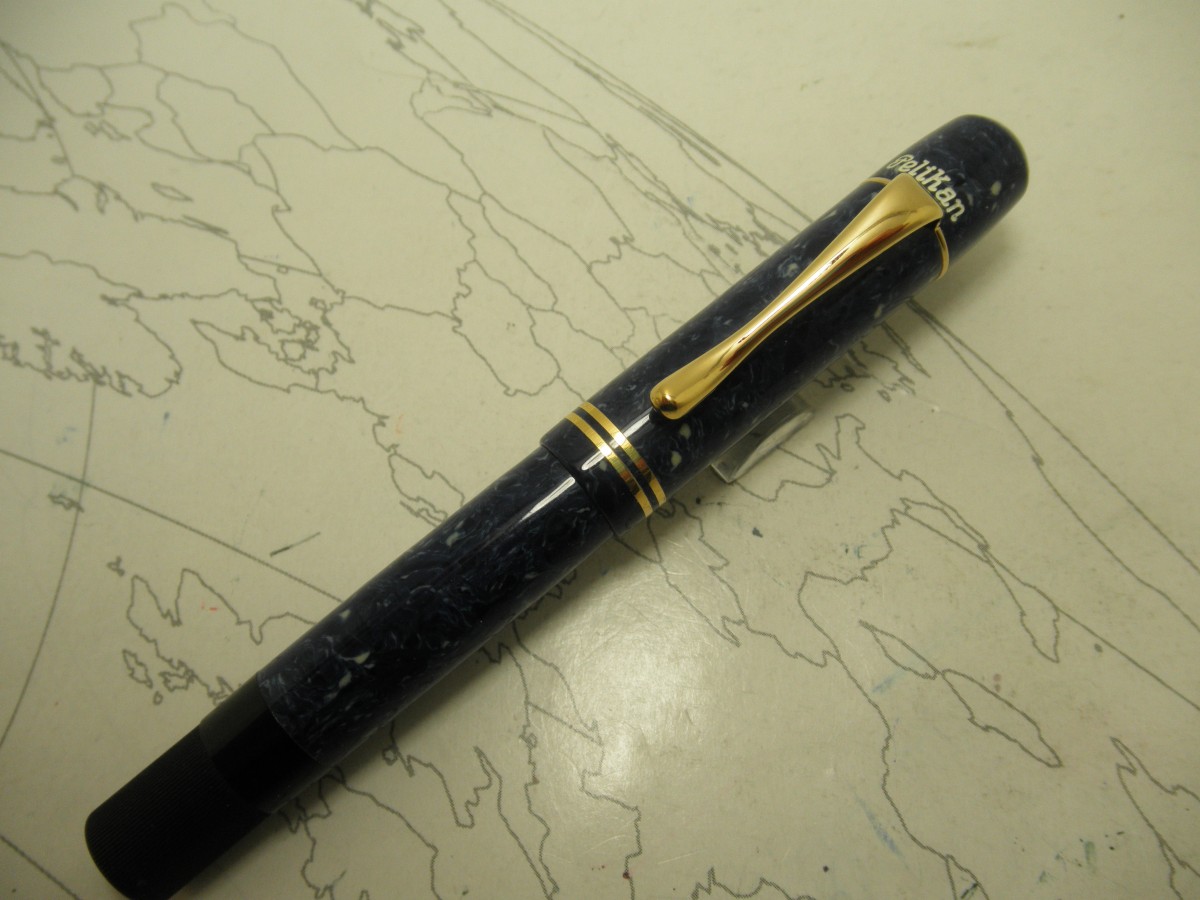 Pelikan - Stilografica M101N Grigio-Blu - Special Edition