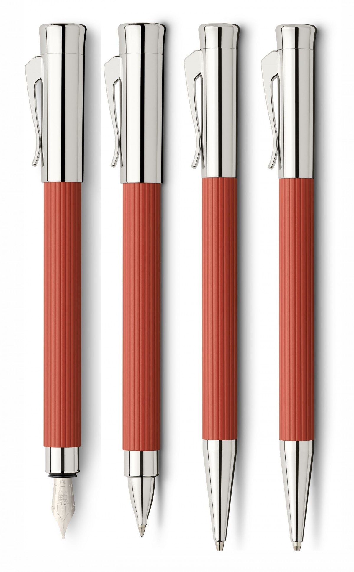 Graf von Faber-Castell Tamitio India Red Fountain Pen - Bertram's Inkwell