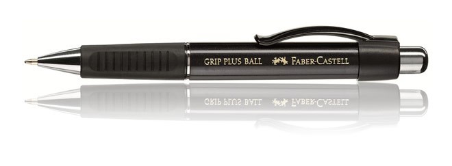vlees Nuchter Vijandig Faber Castell Grip Plus Ballpoint Pen Black - Bertram's Inkwell