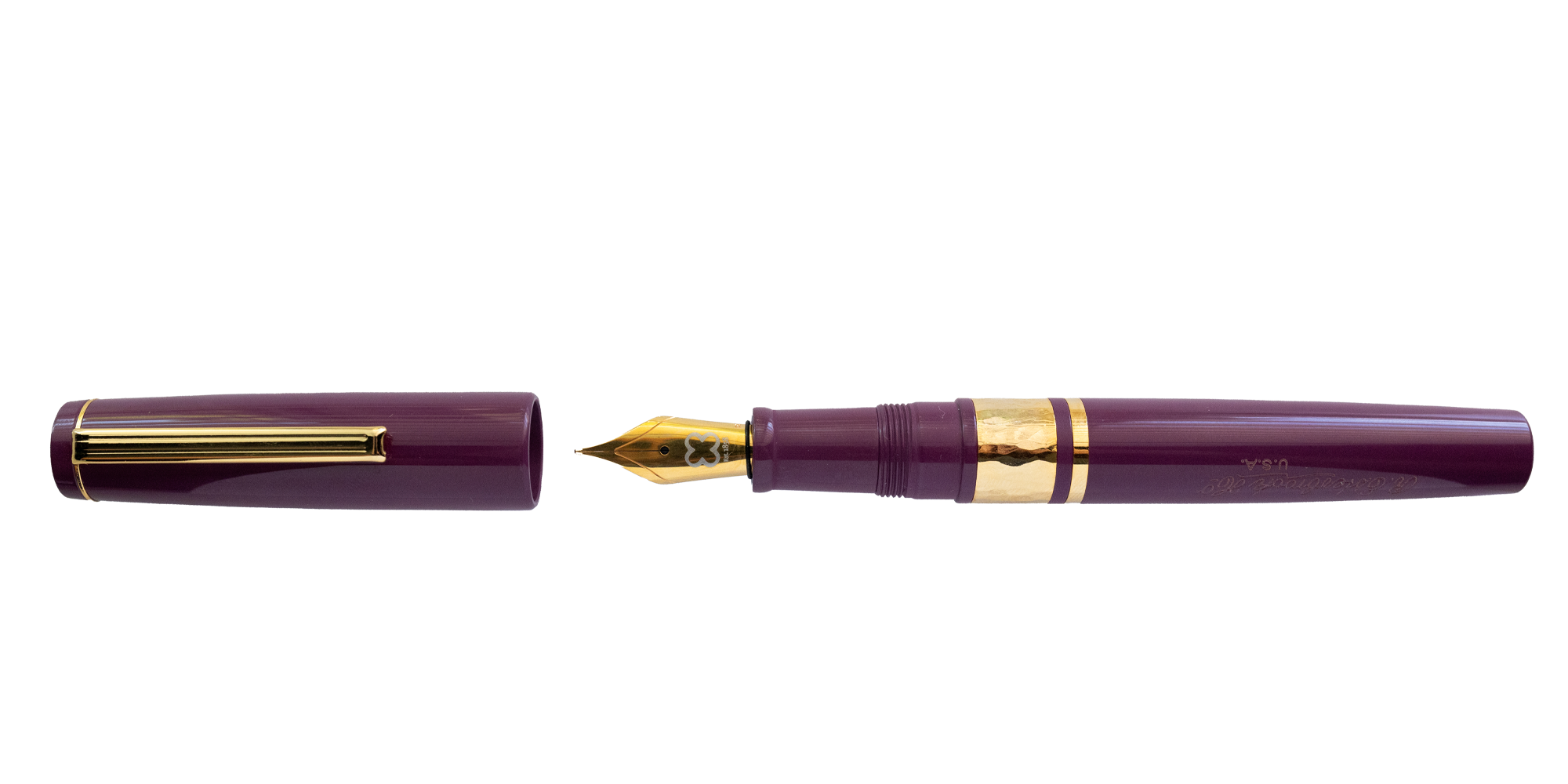 Esterbrook Ebonite Model J Blackberry Fountain Pen