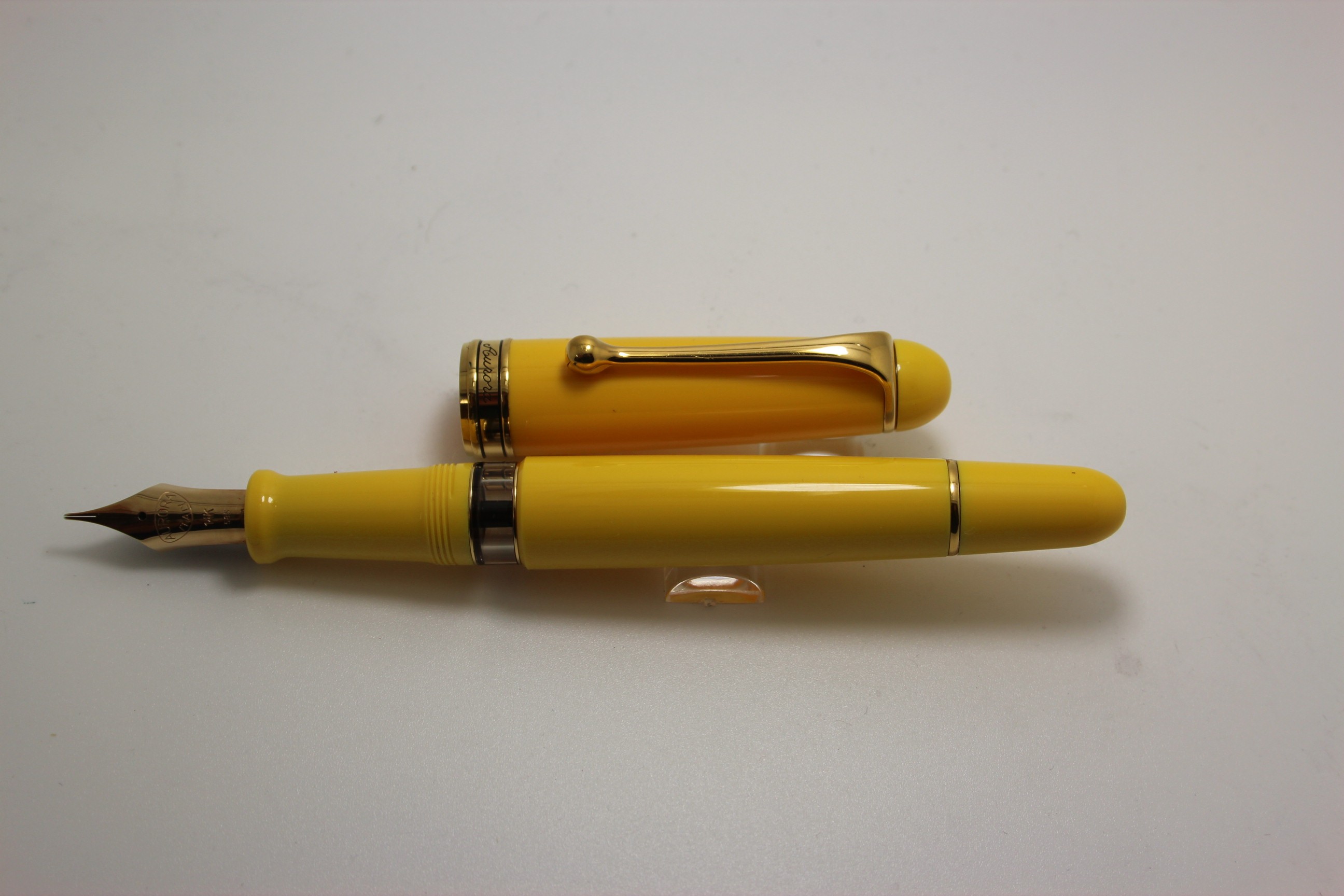 Aurora 88 Anniversary Yellow Flex Nib Fountain Pen