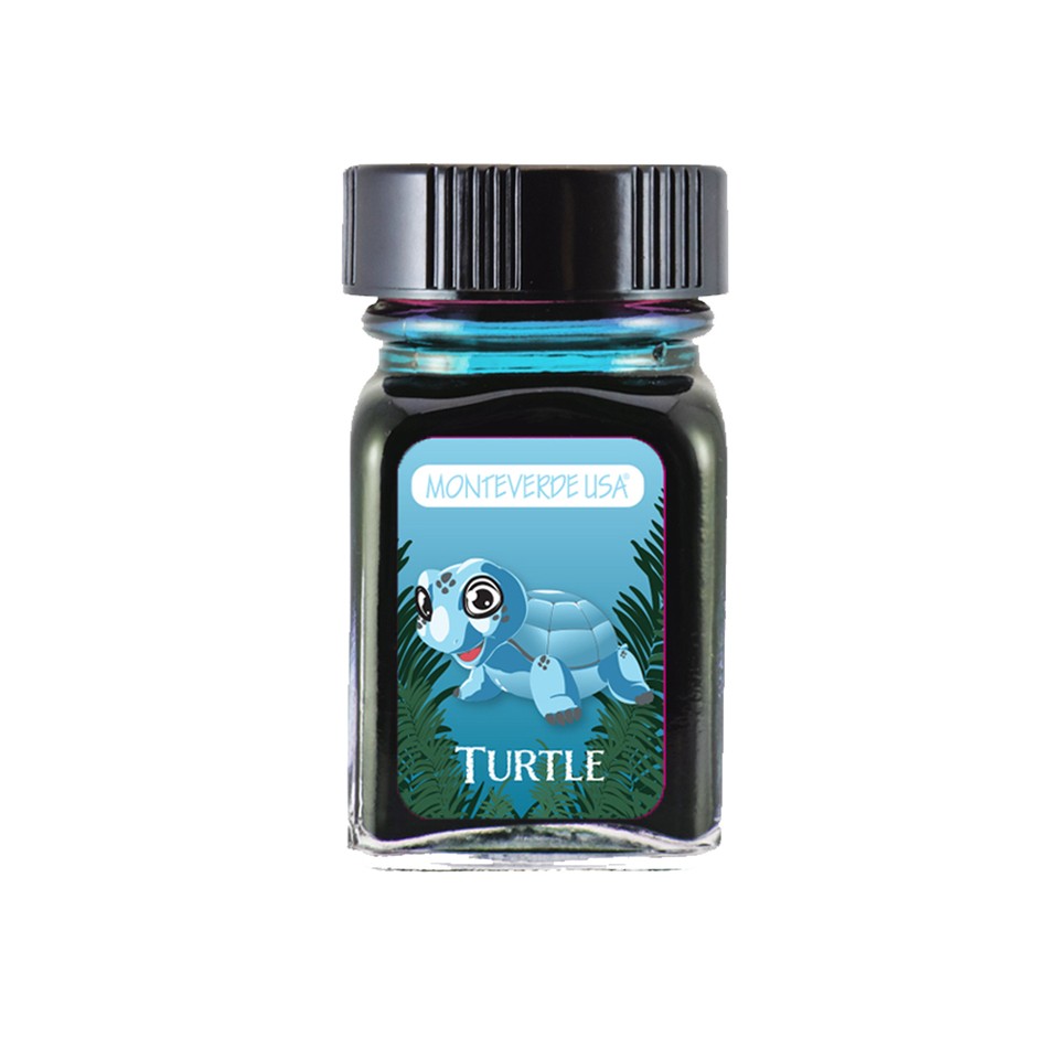 Monteverde Jungle Ink Collection Turtle Turquoise