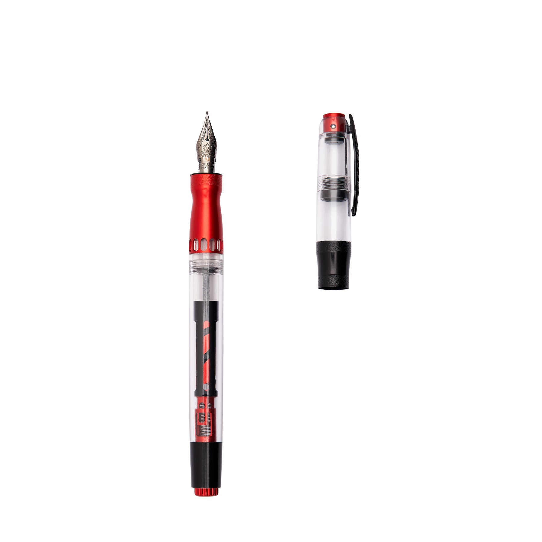 Pineider Mystery Filler Demo Fountain Pen Red