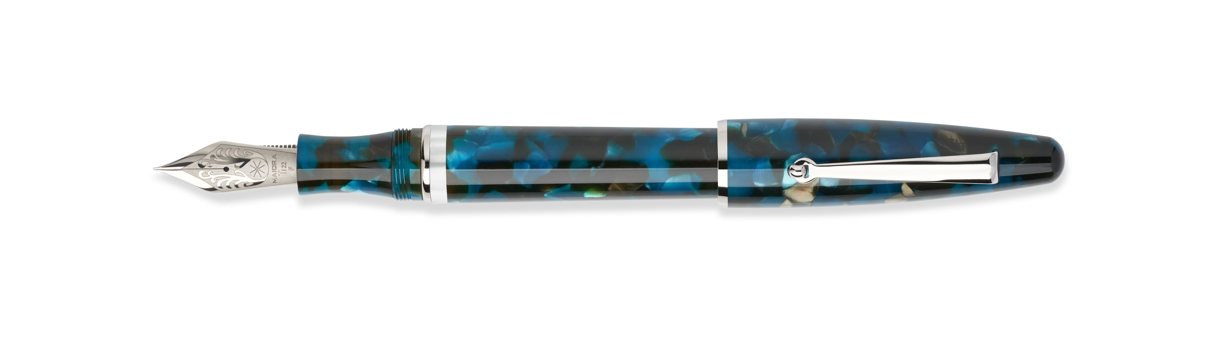 Maiora Ultra Ogiva Ti 22 Limited Edition Teti Blue Fountain Pen